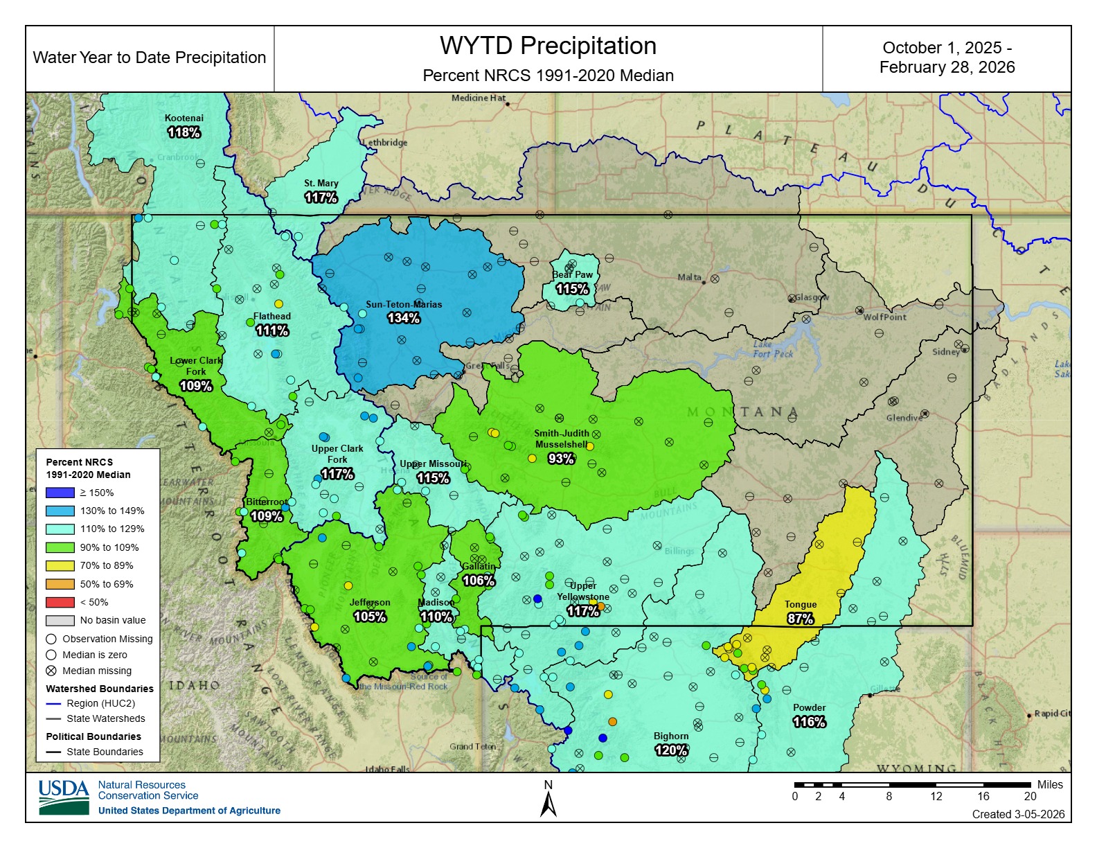 March 2026 Basin Map