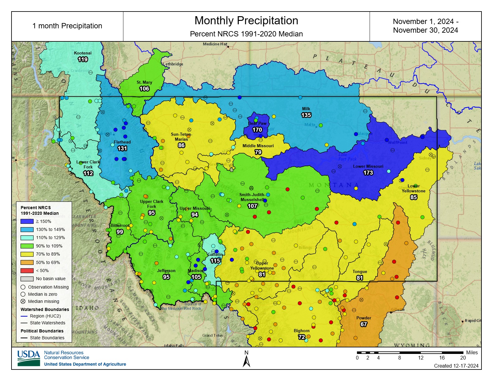 December 2024 Basin Map